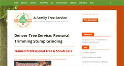 Desktop Screenshot of denvertreeservices.com