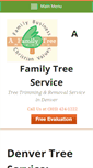Mobile Screenshot of denvertreeservices.com